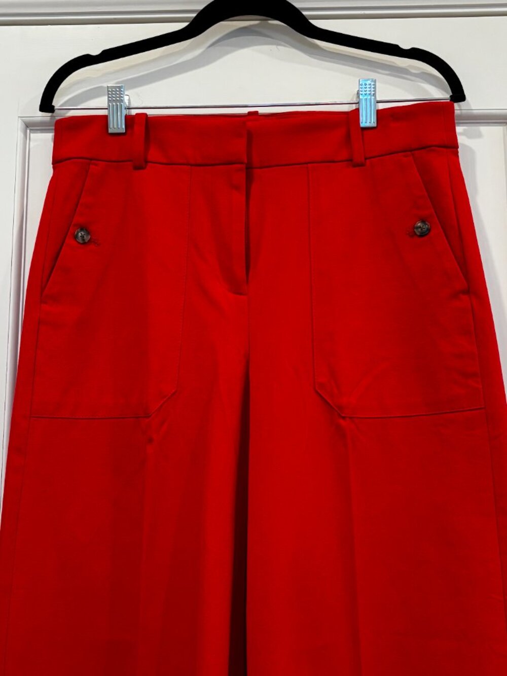 J. Crew "Sydney" Wide Leg Red Pants | Size 8 | NWOT - Picture 4 of 13